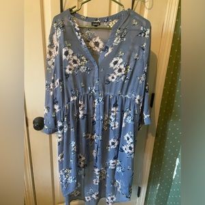 Torrid High-Low Sheer Tunic Size 2 (18-20)